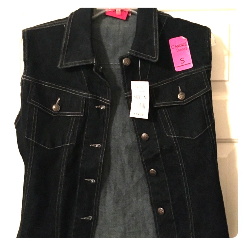 Denim vest